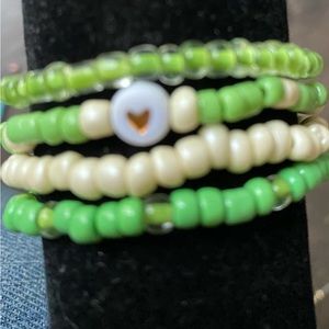 Set of four green themed.